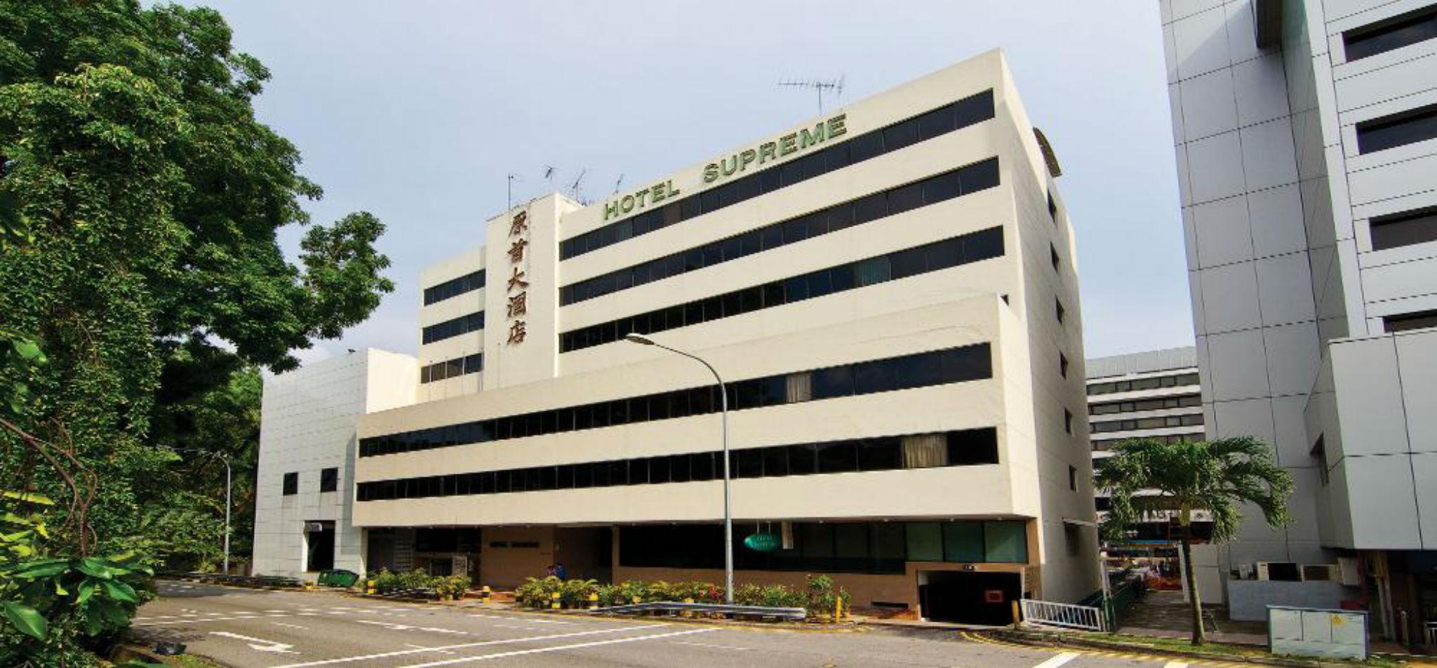 Hotel Supreme Singapore Esterno foto