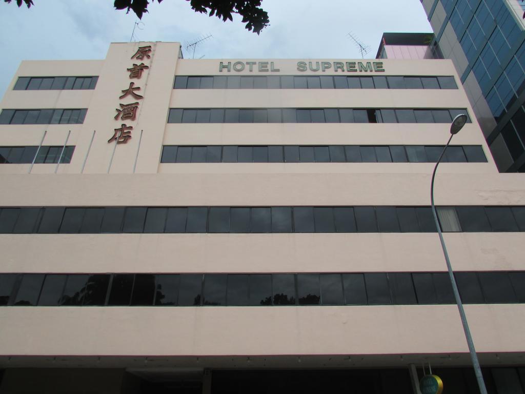 Hotel Supreme Singapore Esterno foto