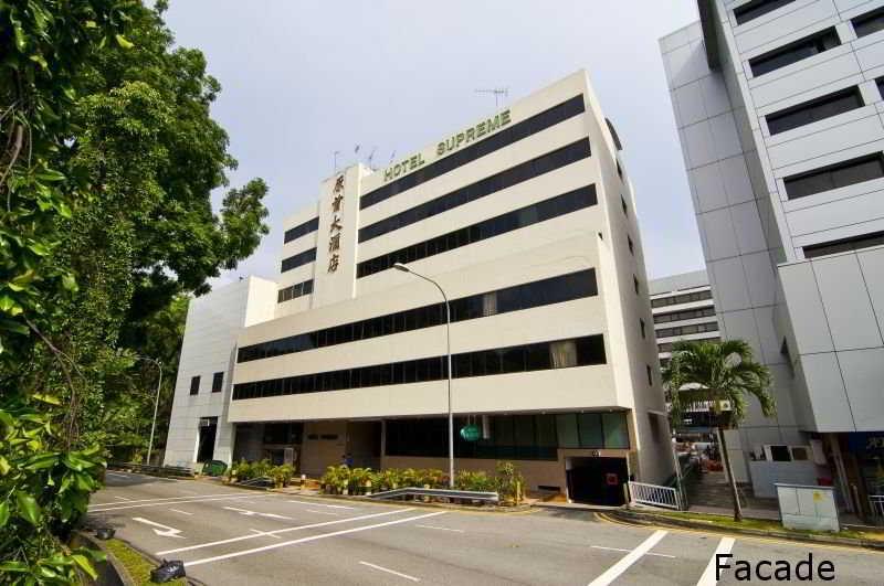 Hotel Supreme Singapore Esterno foto
